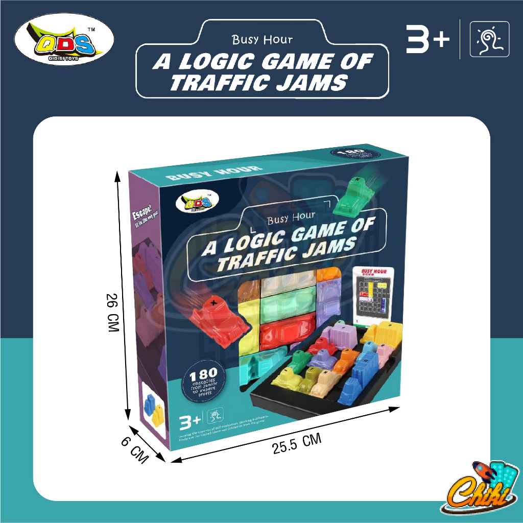 iq-cars-เกมส์ไอคิวจราจร-บรอดเกมส์-เกมส์จอดรถ-a-logic-gamr-of-traffic-jams