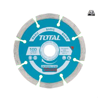 Total ใบเพชรตัดคอนกรีต ขนาด 4 " (ประกัน 1+1 ปี) TAC2111001 TAC2121001 TAC2111003 TAC2121003