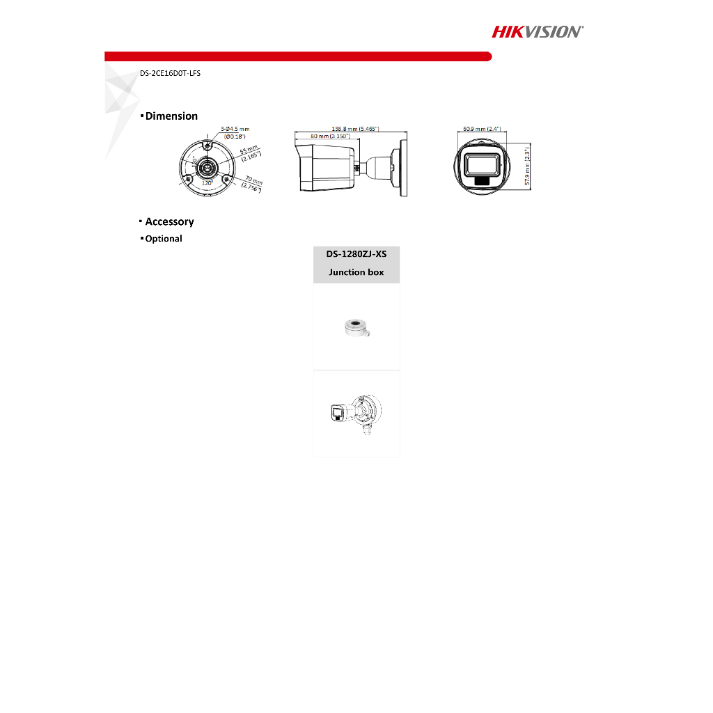 hikvision-กล้องวงจรปิดระบบอนาล็อค-รุ่น-ds-2ce16d0t-lfs-มีไมค์ในตัว