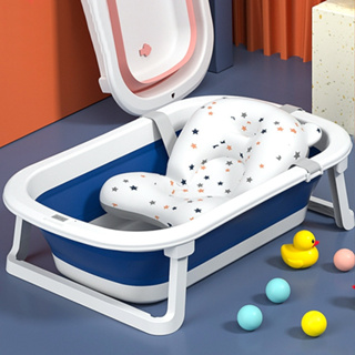 ภาพหน้าปกสินค้าอ่างอาบน้ำเด็กอ่อน A0045 อ่างอาบน้ำเด็กทารก (46*76*21ซม.) อ่างอาบน้ำเด็กขนาดเล็กพับเก็บได้ ที่เกี่ยวข้อง