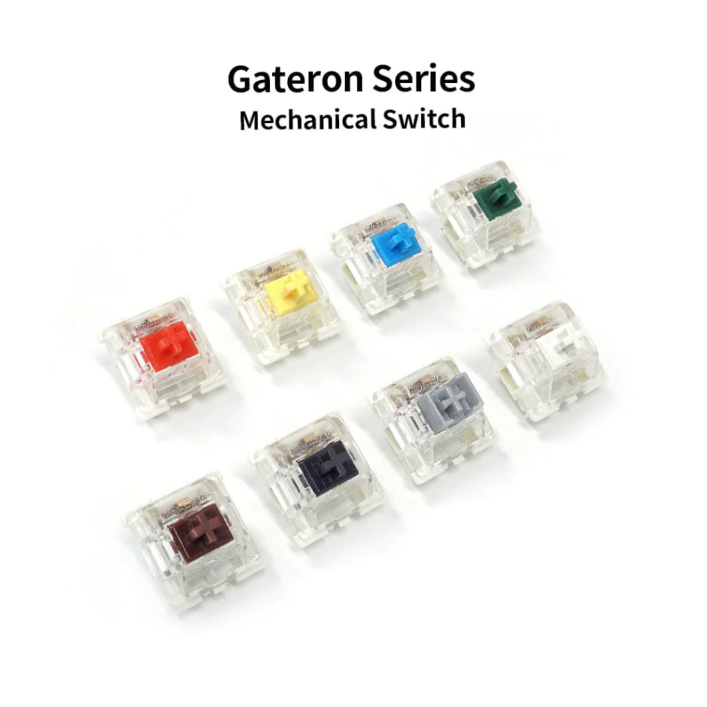 ภาพหน้าปกสินค้าGateron Pro 3pin RGB Pre-lubed Mechanical Switch x 1 ตัว จากร้าน gaming_planet_official_store บน Shopee