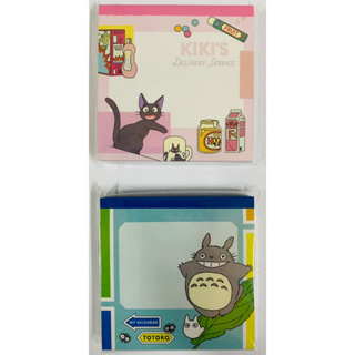 Ghibli Memo Notepad มีให้เลือก 2 ลาย Totoro / KiKi ลิขสิทธิ์แท้ นำเข้าจากญี่ปุ่น