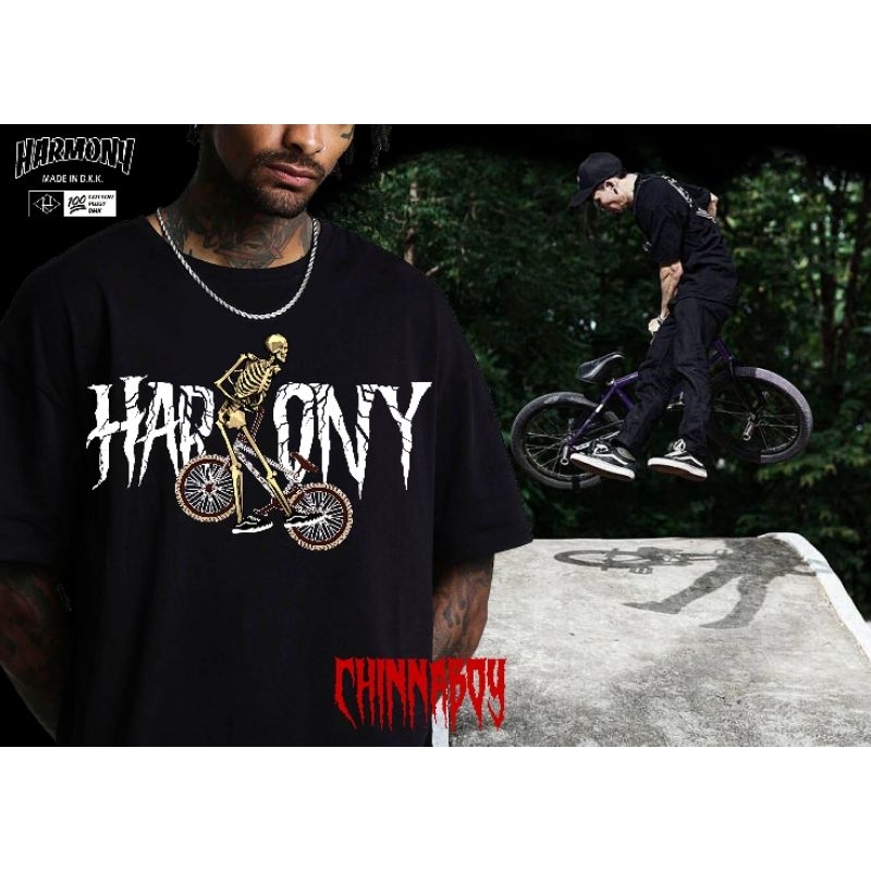 เสื้อยืด-สไตล์สตรีท-t-shirt-bmx-street-harmonybmx