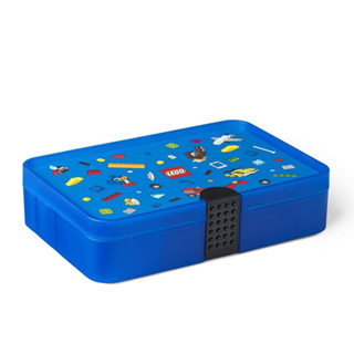 LEGO Sorting Box Iconic Blue กล่องใส่ตัวต่อเลโก้ กล่องเก็บเลโก้ กล่องจัดระเบียบ กล่องแบ่งช่อง 11 ช่อง สีน้ำเงิน