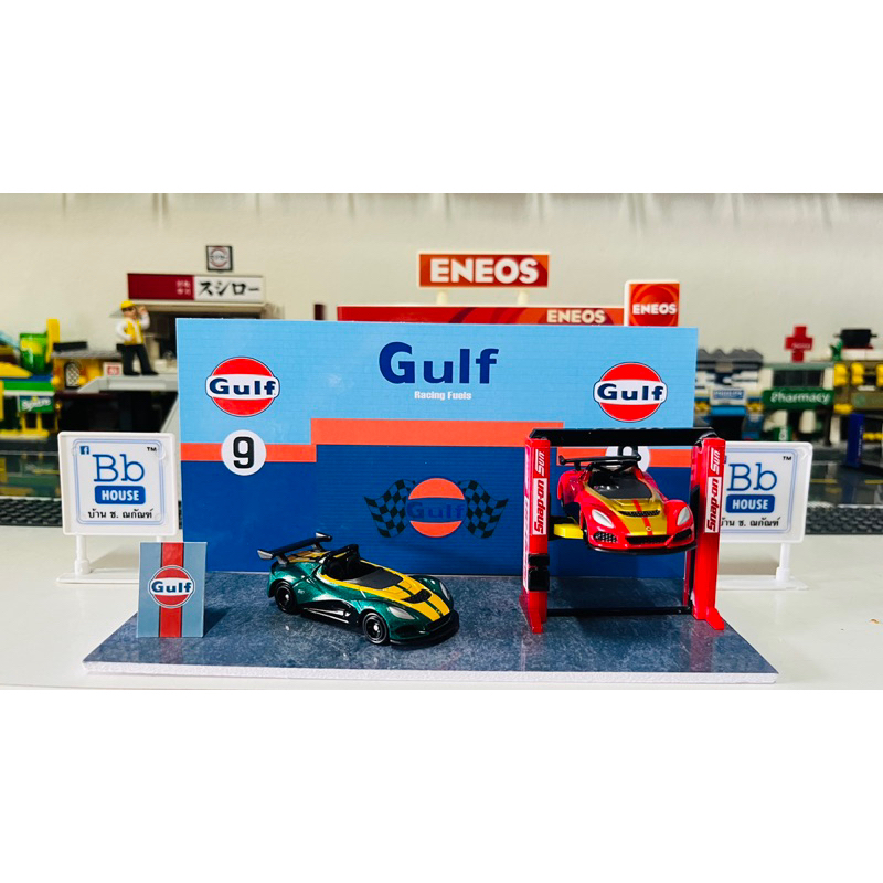 ฉาก-2-ชิ้น-สำหรับโมเดล-1-64-gulf-shop