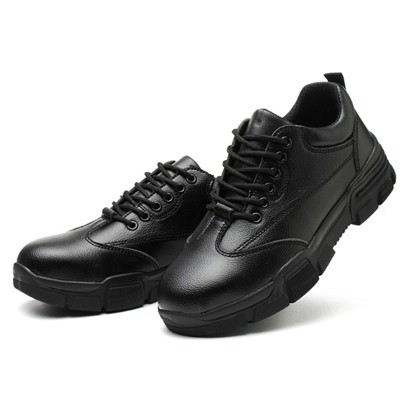safety-shoes-รองเท้าเซฟตี้ผู้ชาย-รองเท้าทํางานผู้ชาย-ป้องกันการชนกัน-pu-shoes-สถานที่ก่อสร้าง-เชื่อมไฟฟ้า