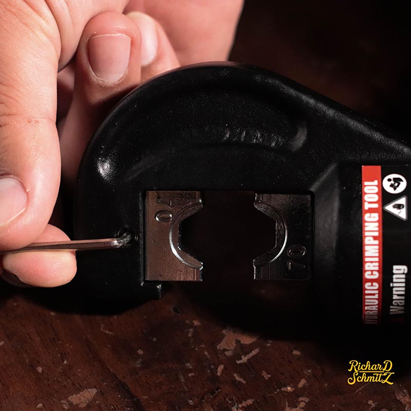 คีมย้ำหางปลา ไฮดรอลิค Richard Schmitz รุ่น APR-70 ย้ำสายไฟ | Shopee ...