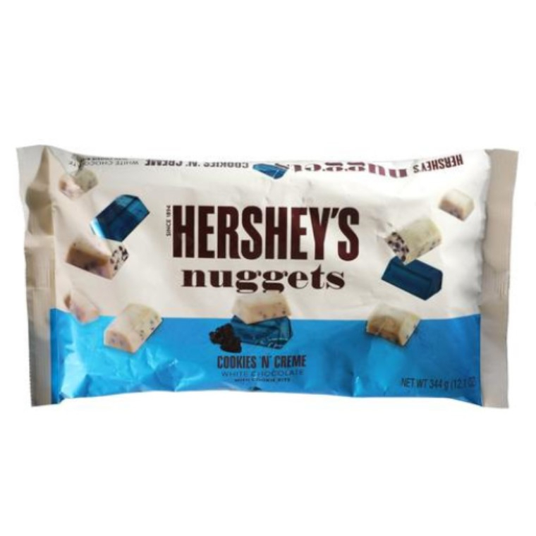 Hershey's Nuggets Cookies & Cream White Chocolate BBF. 22/08/24