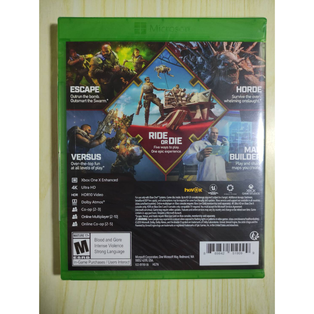 ภาพหน้าปกสินค้า(มือ1) Xbox​ one​ -​ Gears​ 5​ (US)​ จากร้าน clunggame บน Shopee