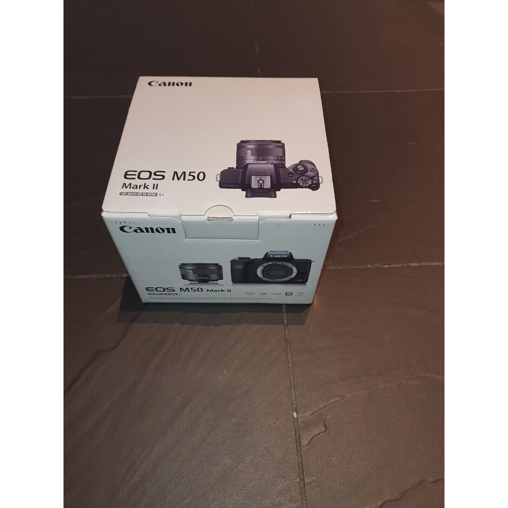 Canon EOS M50 Mark II Mirrorless Camera + EFM 1545mm f/3.56.3 IS STM Lens Shopee Thailand