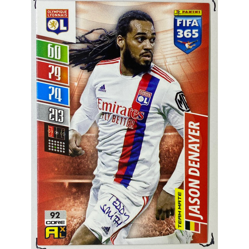 การ์ดนักฟุตบอล-2022-การ์ดสะสม-olympique-lyonnais-การ์ดนักเตะ-ลียง-xl-365