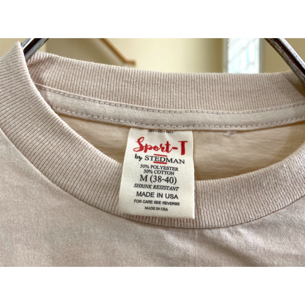 เสื้อยืดวินเทจ-sport-t-vintage-sine-1970-ผ้า-50-50-label-usa