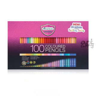 สีไม้หัวเดียว 100 สี Master Art รุ่น Master Series