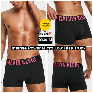 พร้อมส่ง Size M กางเกงชั้นใน Calvin Klein Intense Power Micro Low Rise Trunk