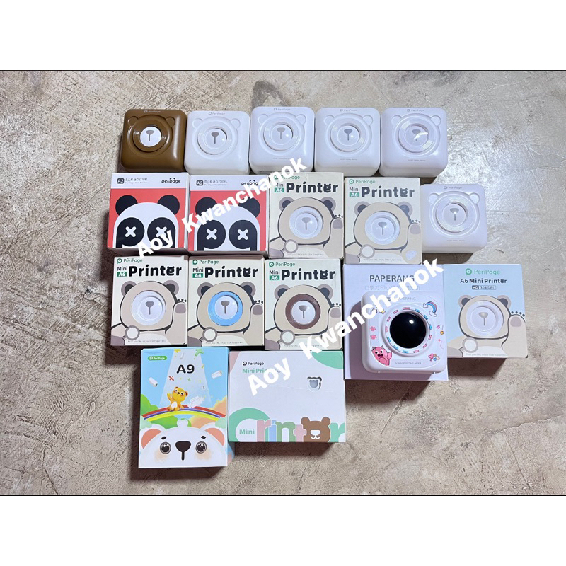 พร้อมส่ง-จัดส่งไว-เครื่องปริ้นpaperang-peripage-a6-c6-เริ่มต้น-389-เครื่องปริ้นไร้หมึก-เครื่องปริ้นใบปะหน้าเมนูไทย