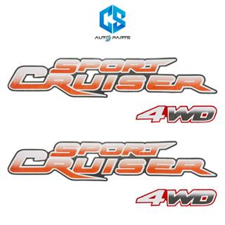 สติ๊กเกอร์ SPORT CRUISER 4WD - TOYOTA TIGER SPORT CRUISER