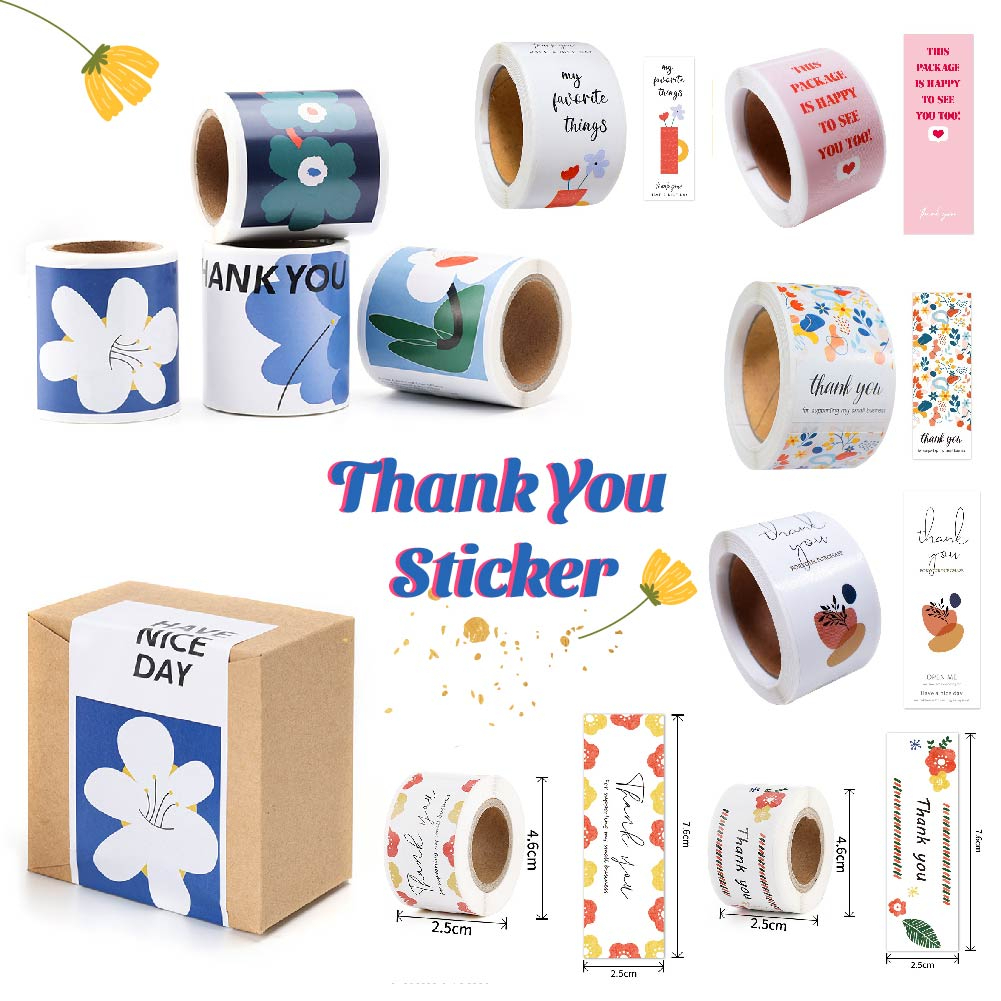 Idopackage- (STK-Roll) สติกเกอร์ติดตกแต่ง หลากหลายลวดลาย น่ารักมากๆ ...