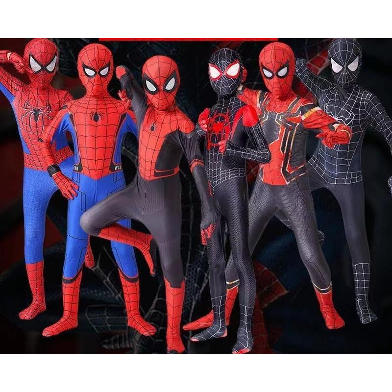 ชุดสไปเดอร์แมน-เด็กและผู้ใหญ่-spiderman-ชุดซุปเปอร์ฮีโร่-ชุดแฟนซีชุดเดรสแมนเหล็กพิเศษชุดเดอร์แมนคอส