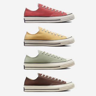 Converse รองเท้าผ้าใบ Chuck 70 Spring Color Ox | Orange/Brown/Grey/Yellow (4สี)