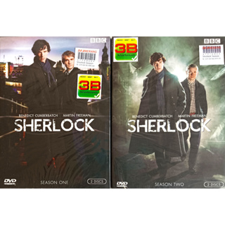 ❄️🎀แผ่นแท้ ถูกลิขสิทธิ์ ของใหม่ มือ 1 มีพลาสติคหุ้ม 🎀❄️DVD Sherlock Season 1 &amp; 2