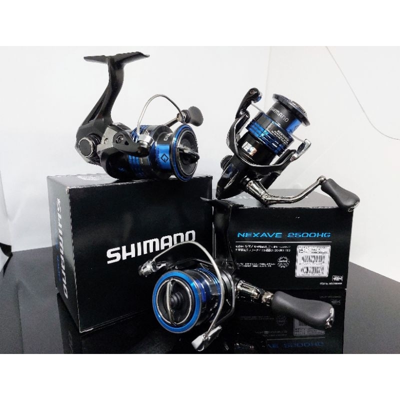 รอกสปินนิ่ง-shimano-nexave-2021-พร้อมใบรับประกันสินค้า