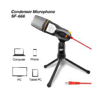 ไมโครโฟนอัดเสียง คอมพิวเตอร์ NUBWO CONDENSER MICROPHONE รุ่น M66