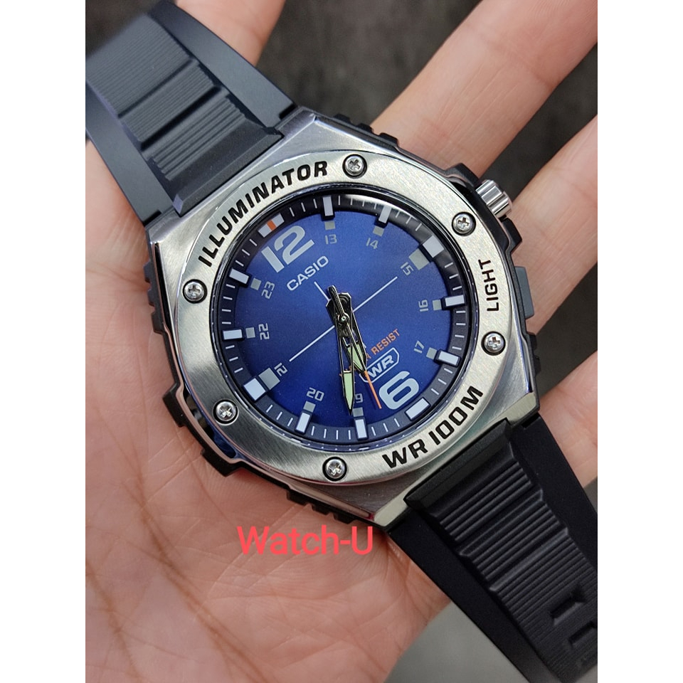 Orologo da uomo Caso Standard Quartz Chronograph MWA-300H-1AV 100M | eBay