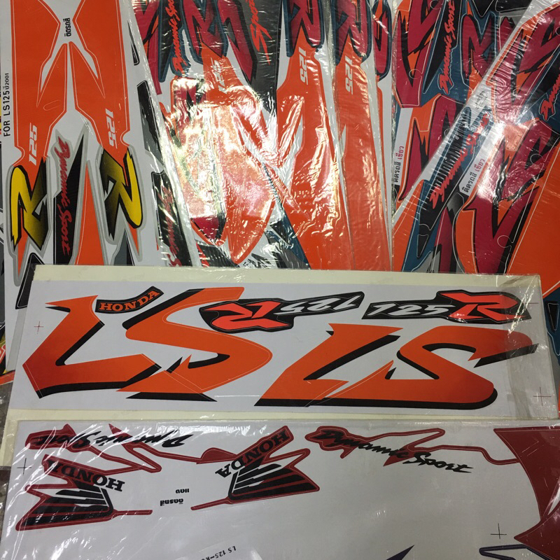 สติ๊กเกอร์ติดรถ LS รวมรุ่น (110-01-10) | Shopee Thailand