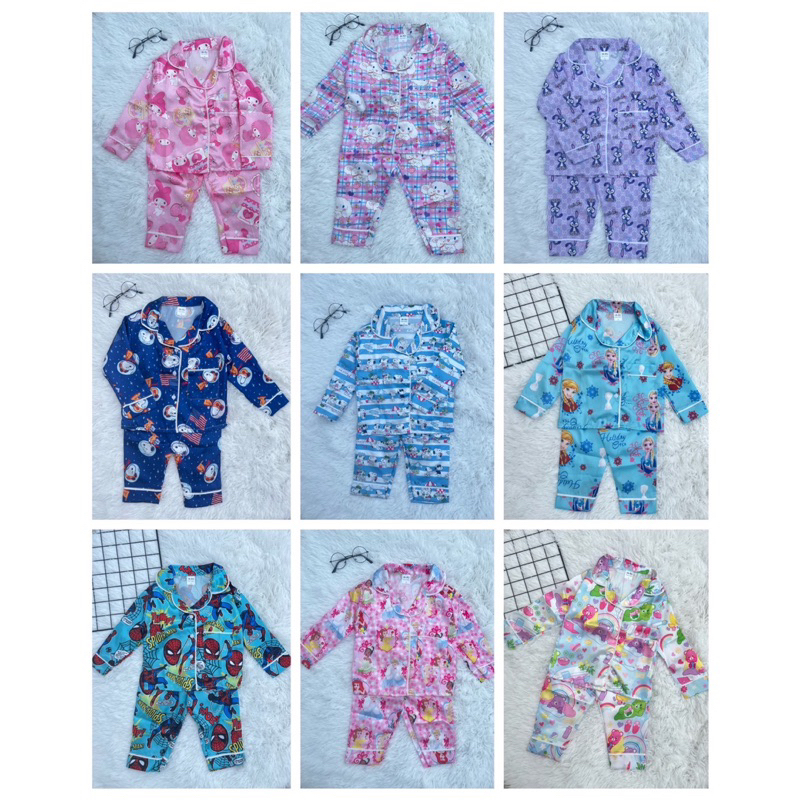 sale!!!! ชุดนอนซาติน ชุดนอนขายาวแขนยาว ชุดนอนเด็กผู้ชาย ชุดนอนเด็ก ...