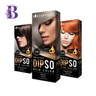 Dipso Hair Color (รุ่น S01-SP28) สีย้อมผม มี 28 เฉดสี