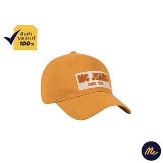 ภาพหน้าปกสินค้าMc JEANS หมวกแก็ป หมวก mc แท้ สีเหลือง ทรงสวย ปรับไซส์ได้ แมชท์ง่ายกับทุกลุค M10Z100 ที่เกี่ยวข้อง