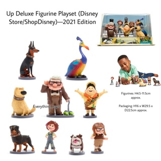 🇺🇲 ลิขสิทธิ์​แท้​จาก​อเมริกา​ 🇺🇲 Disney Pixar Up Movie Playset แบบ 6 ตัวและ 9 ตัว ปู่ซ่าบ้าพลัง