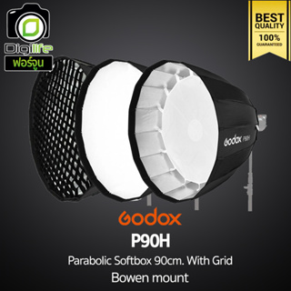 Godox Softbox P90H Parabolic 90cm. - Bowen Mount ( P90G , P90L , P90 )