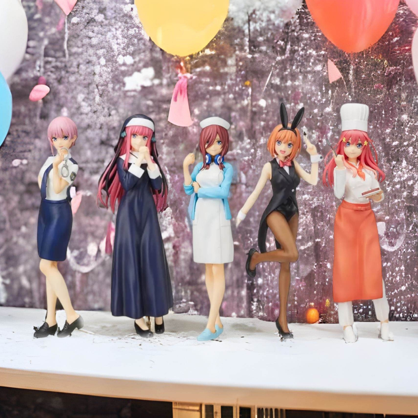 ของแท้-พร้อมส่ง-sega-spm-the-quintessential-quintuplets-2-เจ้าสาวผมเป็นแฝดห้า-nakano-family-figure-อาชีพ-ver