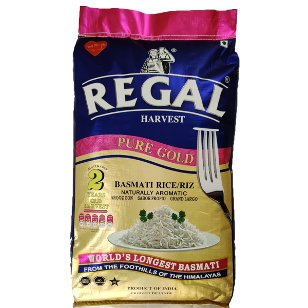 Regal Harvest Pure Gold Basmati Rice 5kg Shopee Thailand