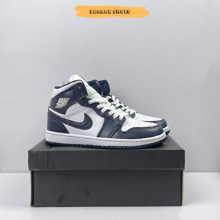 NIKE Air Jordan 1 Mid Blue Obisidan สินค้าถ่ายจากงานจริง ของแท้100%💯