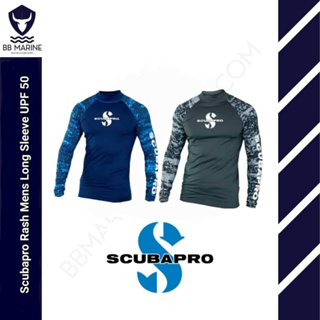 BBMarine เสื้อ รัชการ์ด Scubapro Rash Guard Mens Long Sleeve (UPF50)