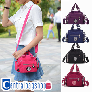 centralbagshop(C1207)กระเป๋าสะพายข้างใบเล็กน่ารักช่องเยอะถือได้