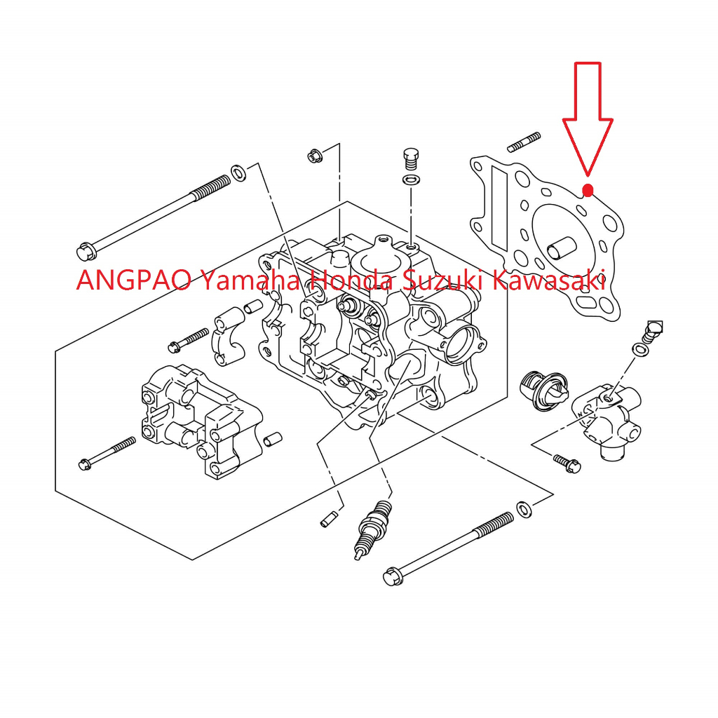 ปะเก็นฝาสูบ-burgman-200-แท้ศูนย์-suzuki-burgman200-ซูซูกิ-เบิร์กแมน-200-เบิร์กแมน200-ปะเก็นฝา-11141-03h00-000