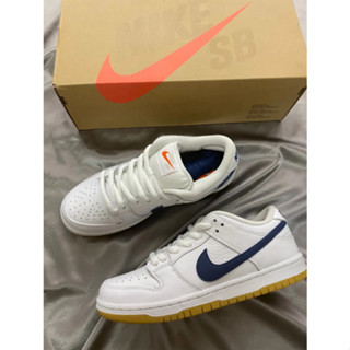 Nike SB Dunk Low Pro vintage low-top white blue