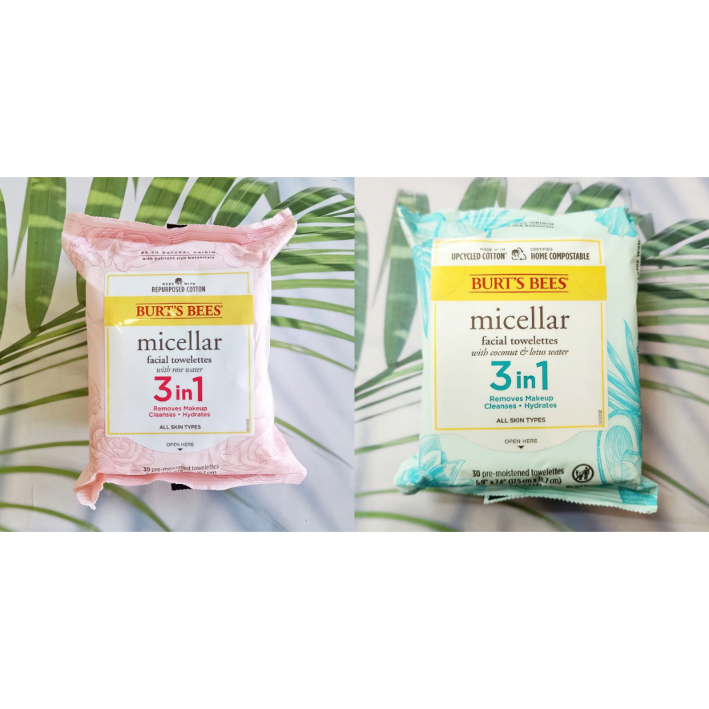 ทิชชู่เปียกเช็ดเครื่องสำอาง Micellar Facial Towelettes 3In1, 30