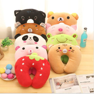 หมอนรองคอ หมอนนอนฟุบ หมอนรองคอแบบพกพา สินค้ามีพร้อมส่ง
