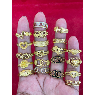 สินค้า 🔥1 สลึง แหวนทองแท้ 96.5% เลือกลายทางแชท💍