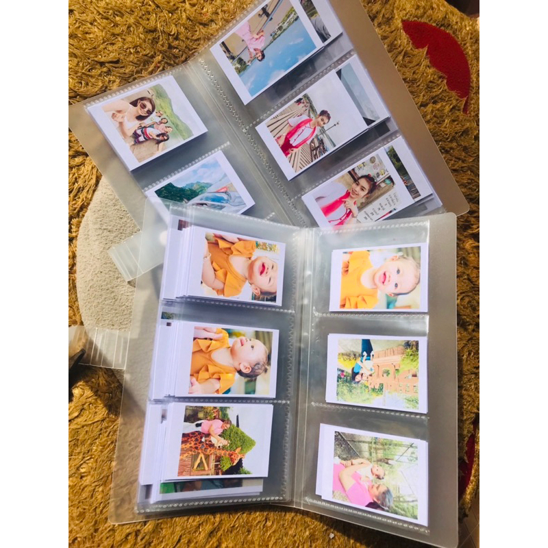 อัลบั้มรูป-โฟโต้การ์ดโพลารอยด์-ขนาด-2-5x3-5-นิ้ว-ใส่รูปได้-84-รูป