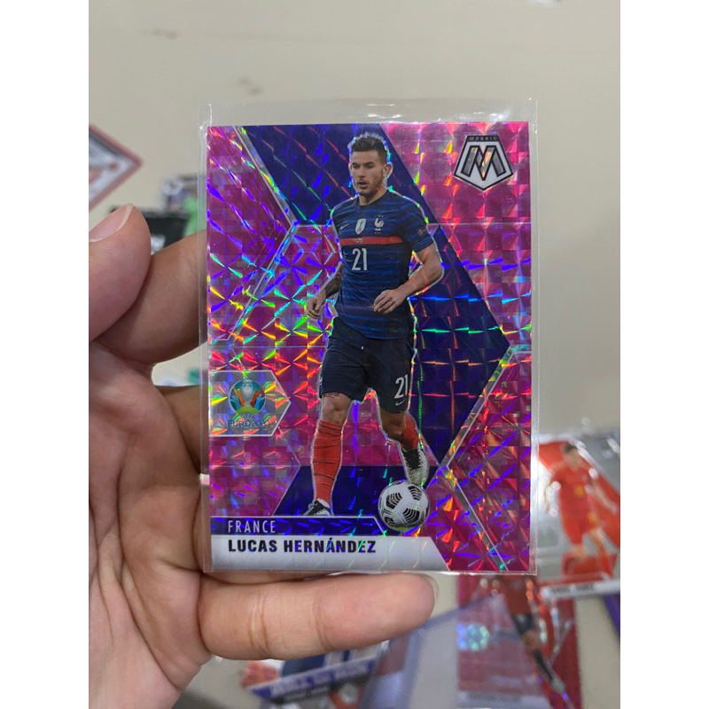 pannini-lucas-hernandez-france-pink-mosaic-euro-2020