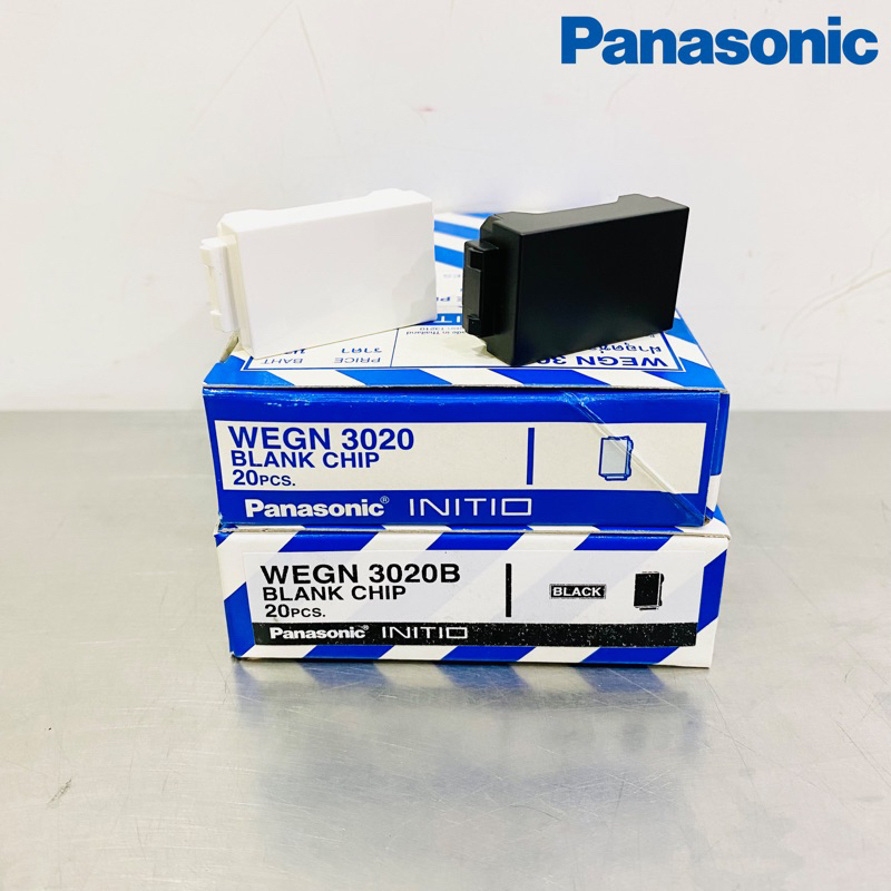PANASONIC INITIO แผ่นปิดช่องว่าง Blank chip สีขาว และ สีดำ รุ่น ...