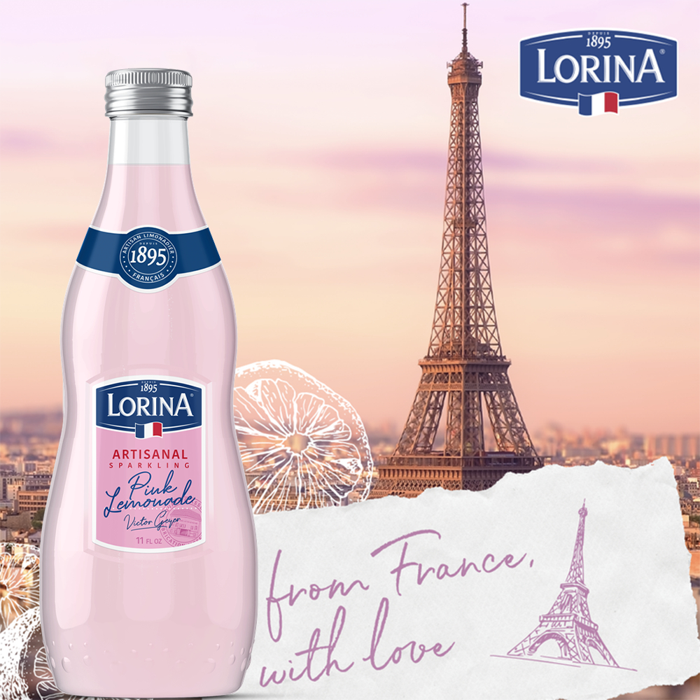 ภาพหน้าปกสินค้าLorina Pink Lemonade 330ml x 6  ลอริน่า พิงค์เลมอนเนด เครื่องดื่มกลิ่นเลมอนและมะนาวผสมโซดา ขนาด 330 มล. (แพ็ค 6 ขวด) จากร้าน gds_official บน Shopee