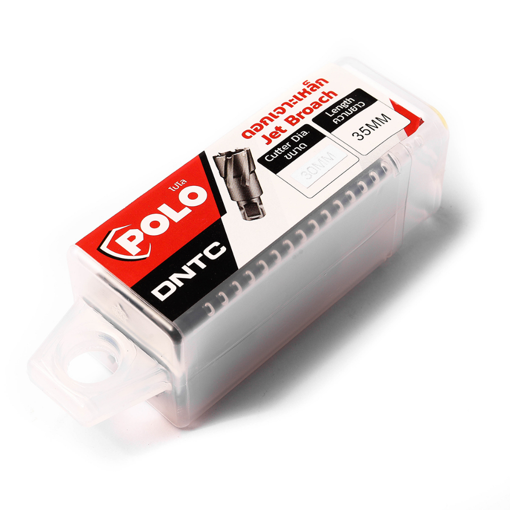 ดอกเจาะเหล็กคัตเตอร์คาร์ไบด์ Dia 30X35 มม. TCT รุ่น DNTC เจาะลึกสุด 35 ...