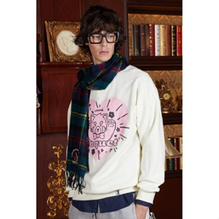 ALAND เสื้อยืด COQUET STUDIO  AIRBRUSH HEART FACE SWEATSHIRT