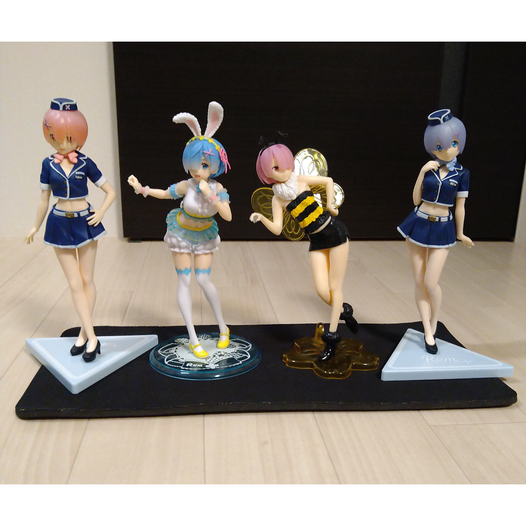 [ส่งตรงจากญี่ปุ่น] ฟิกเกอร์ Rem & Lamb No1 4 ชิ้น Shopee Thailand